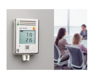 testo 160 IAQ - testo 160 IAQ &ndash; WiFi-логгер данных с дисплеем и встроенными сенсорами температуры, влажности, CO2 и атмосферного давления